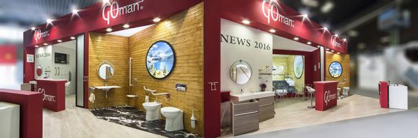 GREAT SUCCESS OF GOMAN NOVELTIES DURING CERSAIE 2016 FAIR!